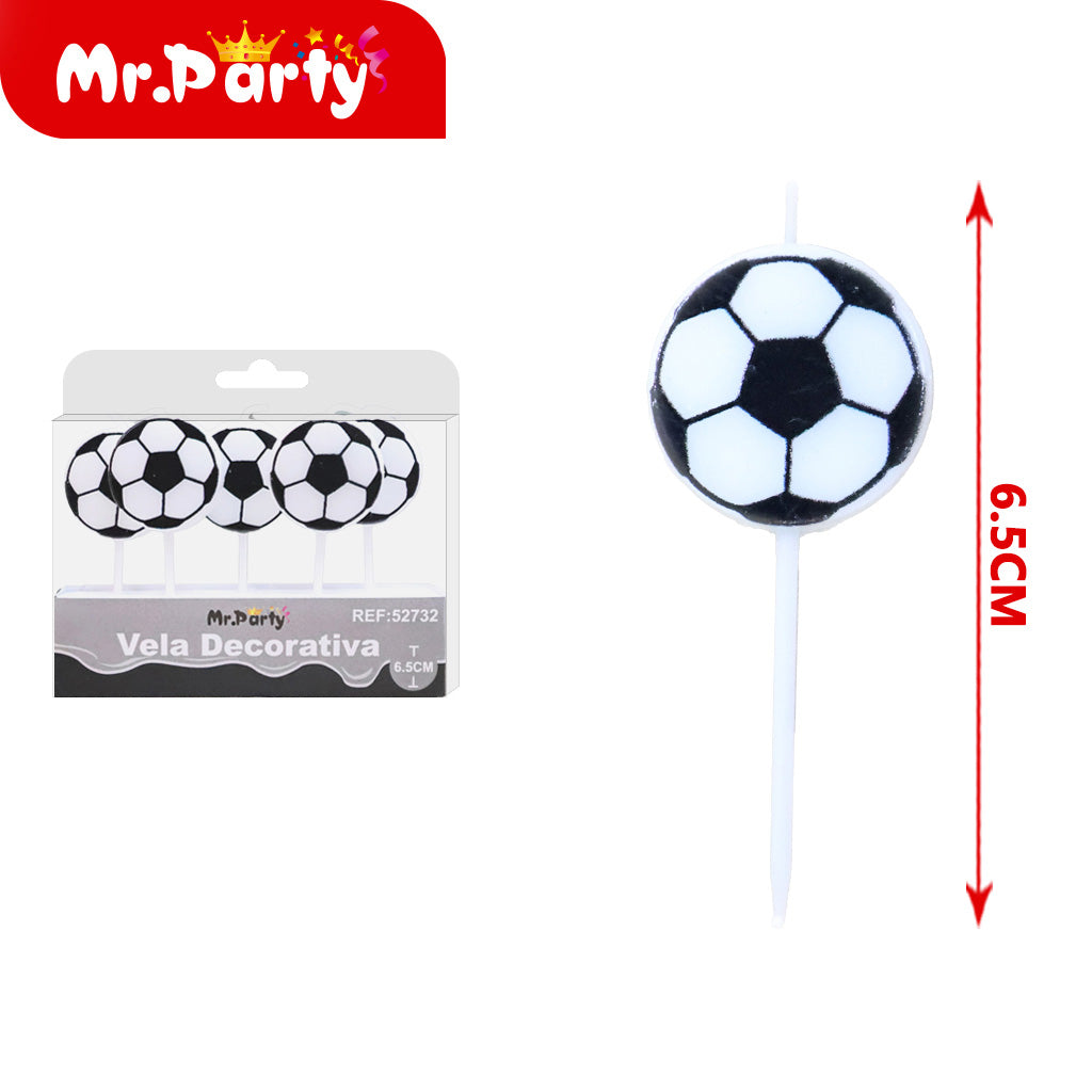 Vela Decorativa de figura divertida Mr. Party