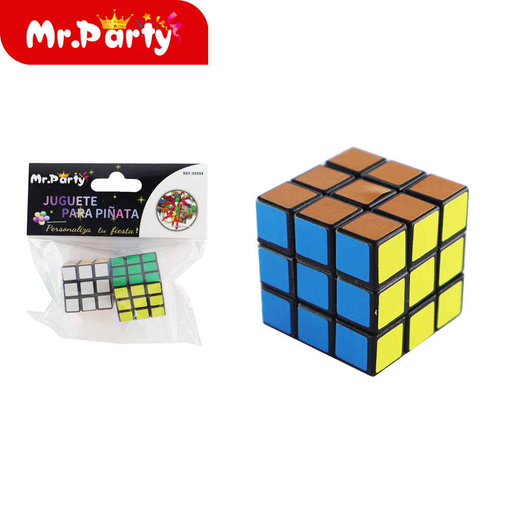 Cubo de rubik de 3 capas 2/tarjeta (12paquetes)