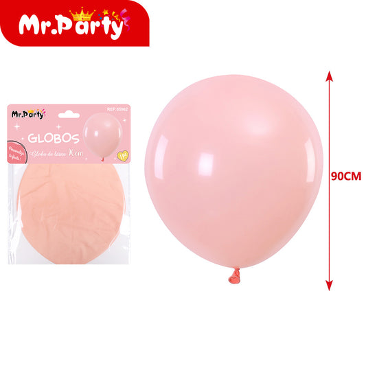 🎈 Globo Gigante Macaron 45 cm – Para Helio o Aire