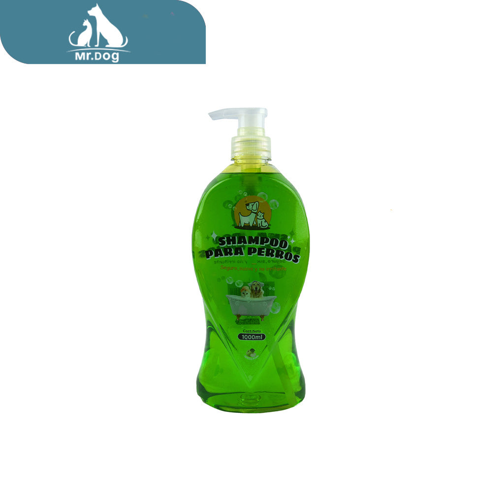 Shampoo para mascotas de 1 l paq. con 12 pzas