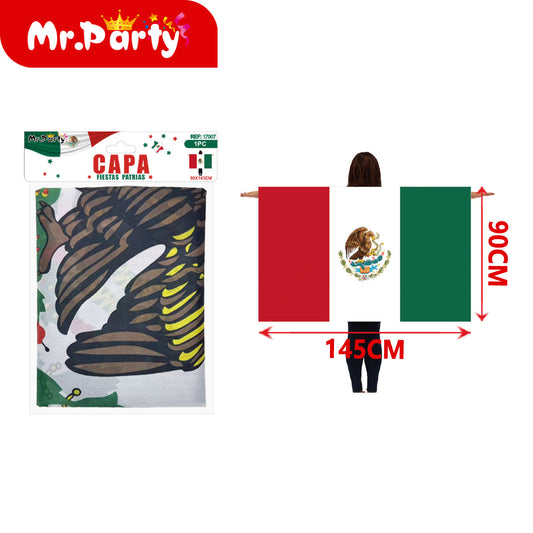 Accesorios de México Fiestas Patrias | Variantes 1 pz y set | Mundial y Noche Mexicana