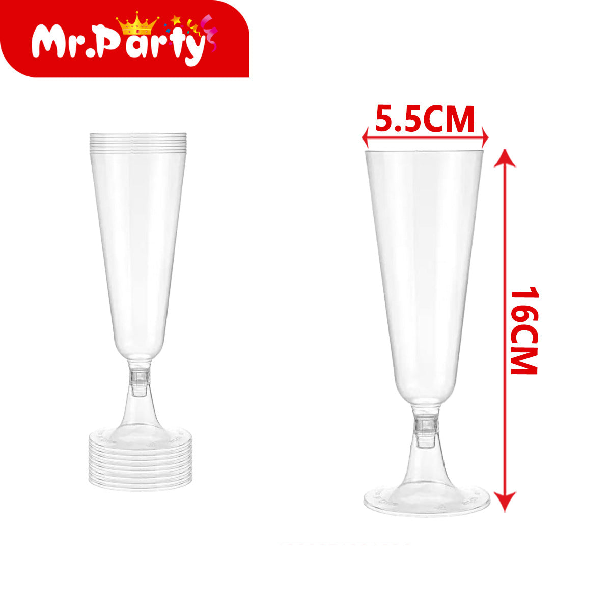 🥂✨ Copas y Vasitos Plásticos Transparentes para Postres, Dulces y Bebidas Cada paquete tiene 8pzas