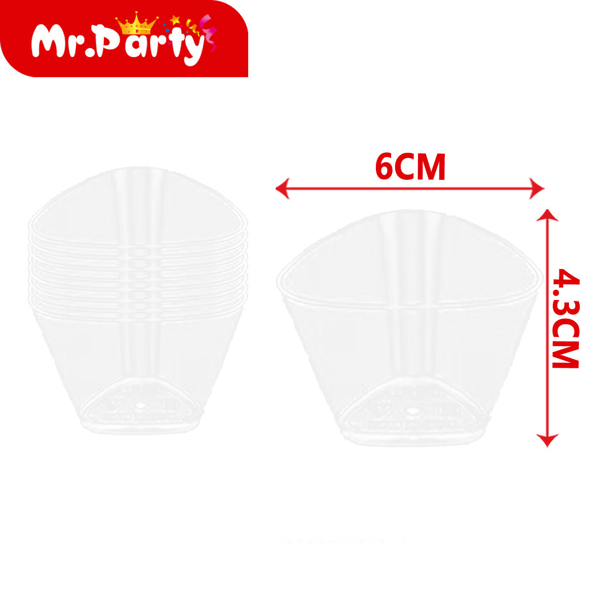 ✨ Vasitos Mini Transparentes para Postres, Degustaciones, Gelatina, Dulces y Mesa de Postres |cada paquete contiene 8pzas