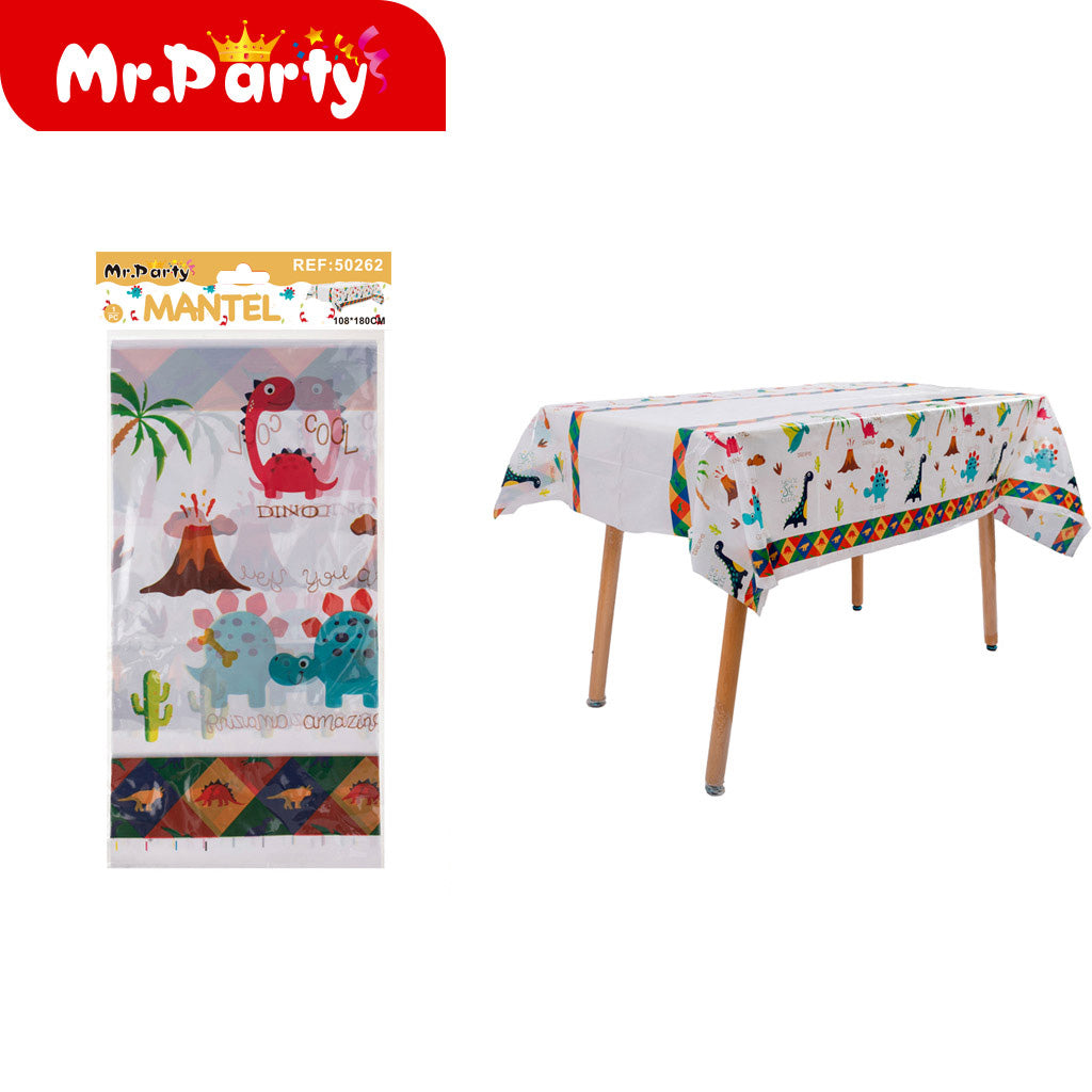 Manteles de Fiesta Infantiles Mr. Party 108x180 cm – Varios Diseños