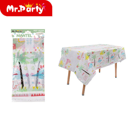 Manteles de Fiesta Infantiles Mr. Party 108x180 cm mayoreo 12 pzas – Varios Diseños