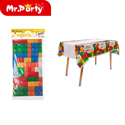 Manteles de Fiesta Infantiles Mr. Party 108x180 cm mayoreo 12 pzas – Varios Diseños