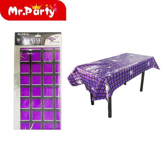 Fondo de pantalla de discoteca 137*183m morado (12paquetes)