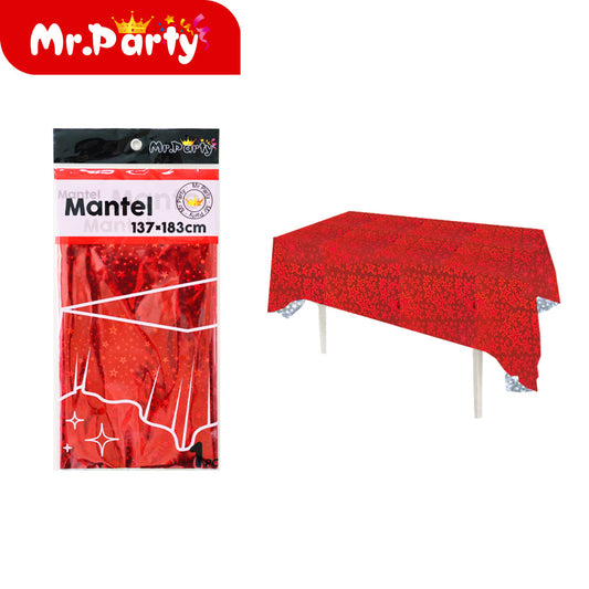 Papel pintado de estrella láser de cinco puntas 137*183 rojo (12paquetes)