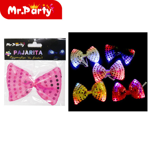 Xm-ds42106 pajarita rosa claro (12paquetes)