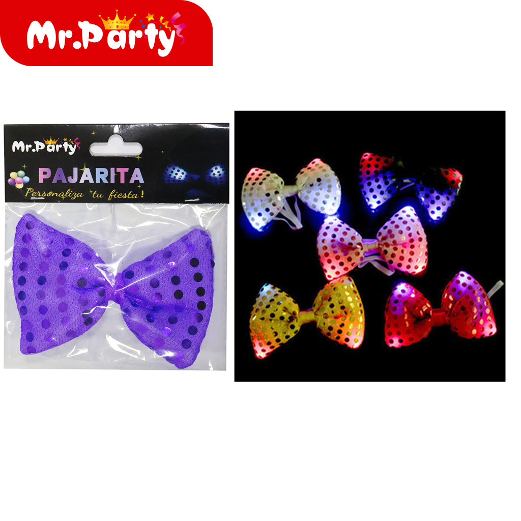Xm-ds42106 pajarita morada (12paquetes)