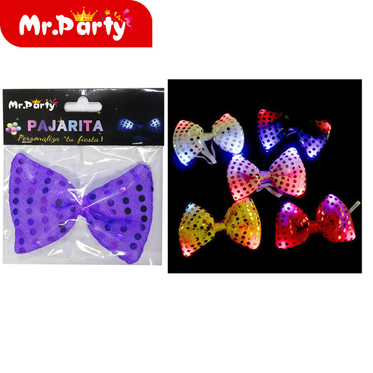 Xm-ds42106 pajarita morada (12paquetes)