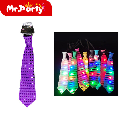 Corbata morada xm-ds42103 (12paquetes)