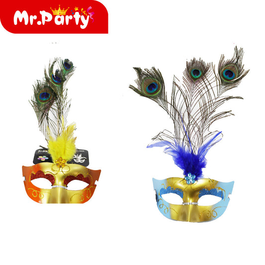 Mezcla de colores de máscaras de fiesta de 4 a 6 colores (12paquetes)