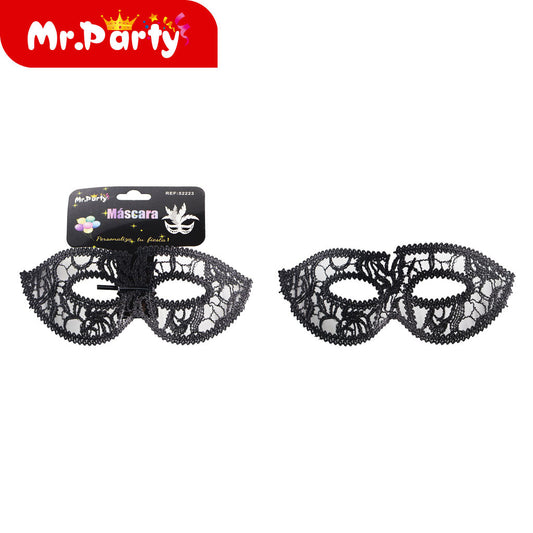 Mascarilla de encaje con tarjeta (12paquetes)