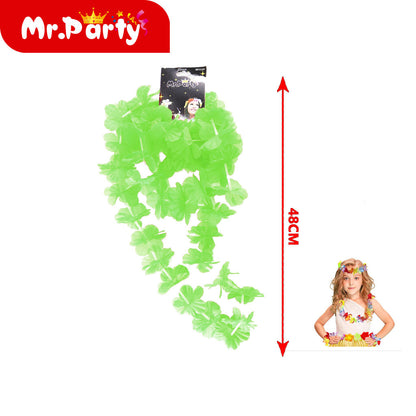 Set Hawaiano de Flores (lei 48 cm) | Mr. Party