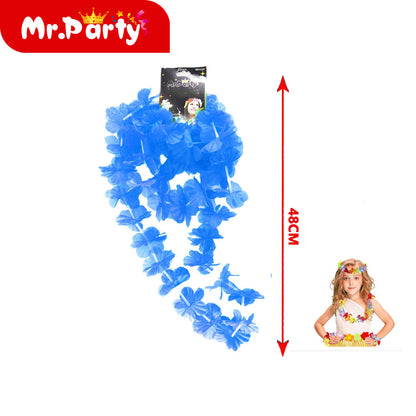 Set Hawaiano de Flores (lei 48 cm) | Mr. Party