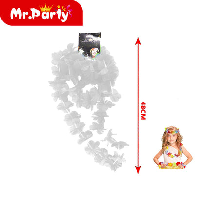 Set Hawaiano de Flores (lei 48 cm) | Mr. Party