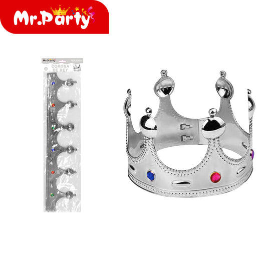 Corona de plata para hombre (12paquetes)