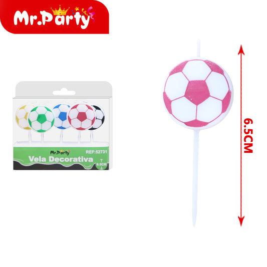 Vela Decorativa de figura divertida Mr. Party