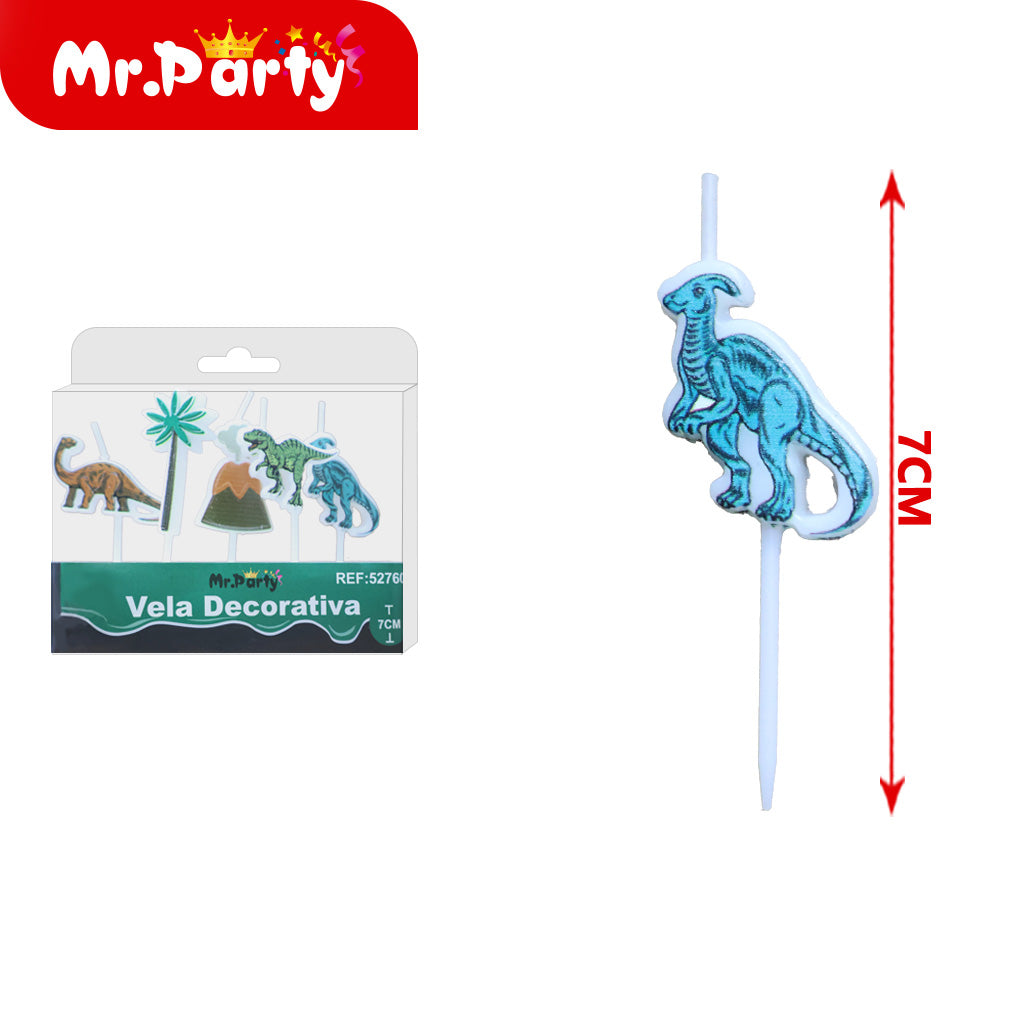Vela Decorativa de figura divertida Mr. Party