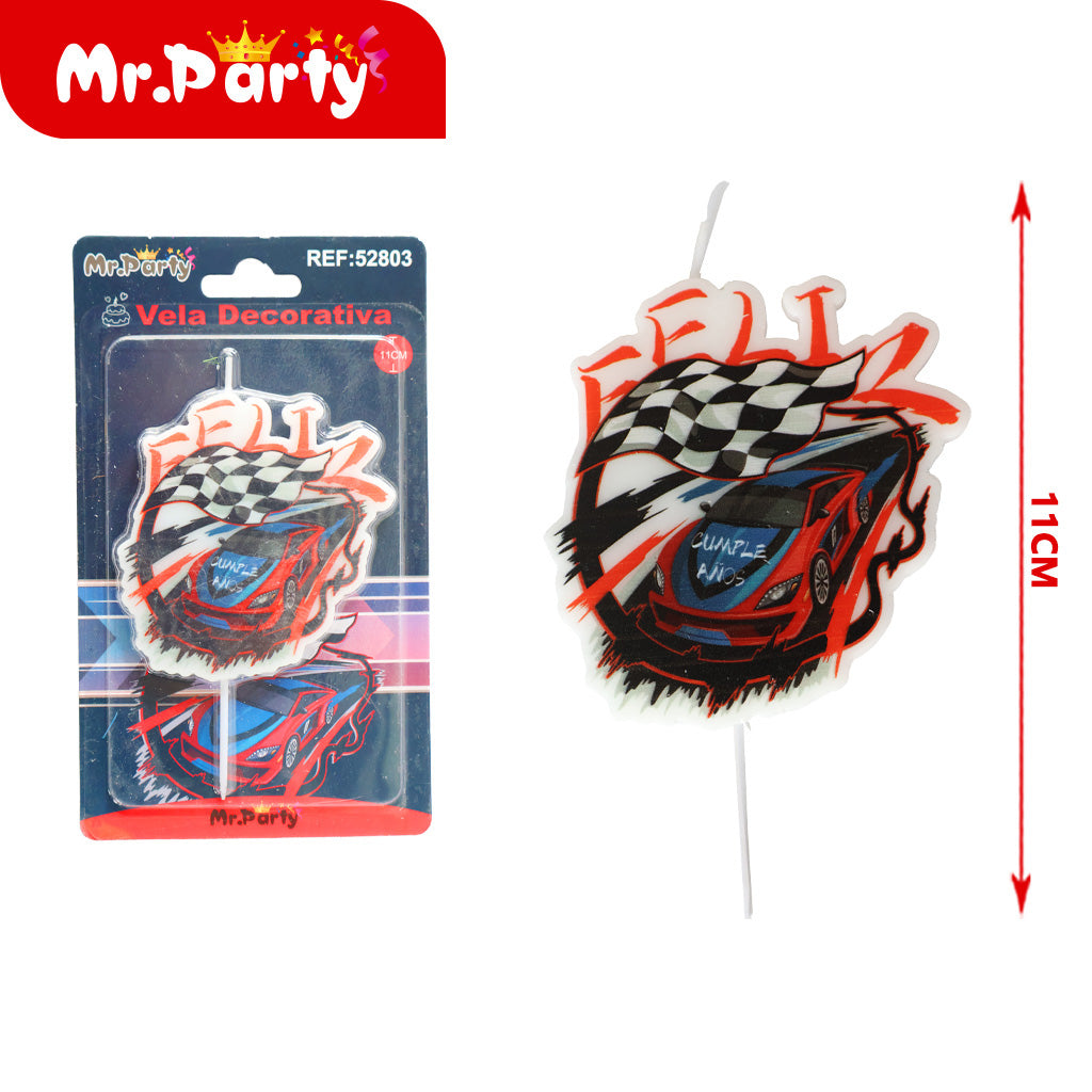 Vela de carreras marca 77*80 (12paquetes)