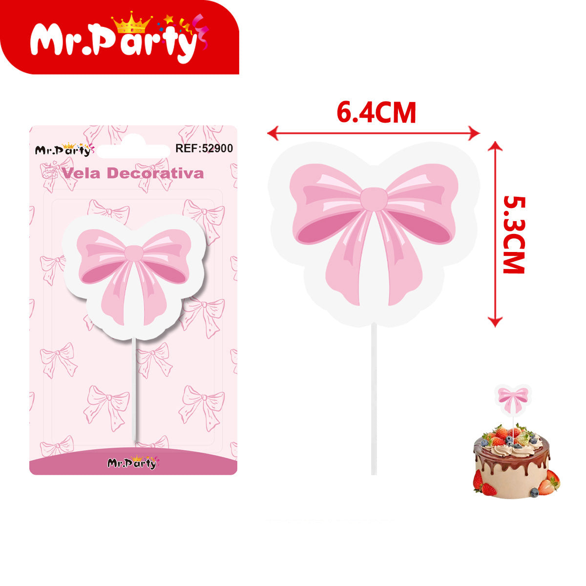 Vela Decorativa Tipo Topper para Pastel 🎂✨ | Diseños Bonitos para Cumpleaños, Fiesta y Temáticas- Mayoreo 12 pzas