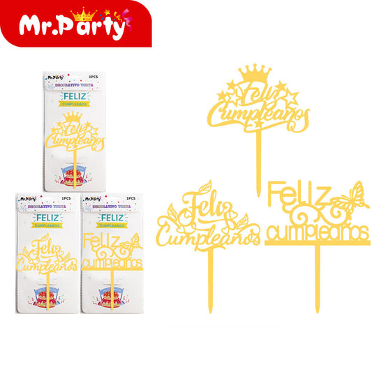 Inserciones de acrílico para tartas (12paquetes)