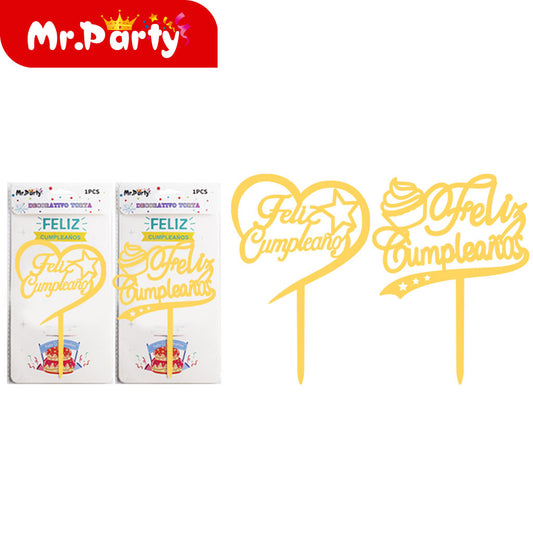 Inserciones de acrílico para tartas (12paquetes)