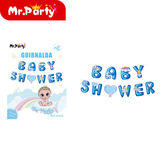 10 piezas de banderas baby de formas especiales de 5 metros (12paquetes)