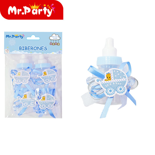 plástico de 4 x 9 cm 4 piezas por paquete color azul (12paquetes)