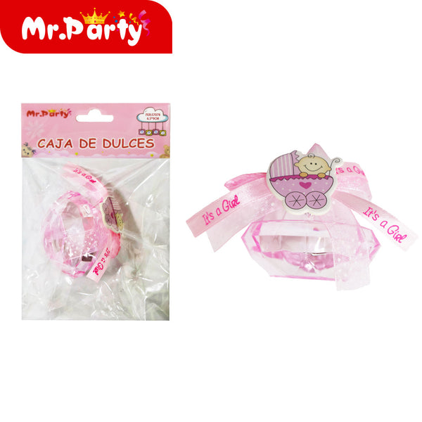 1 paquete de plástico rosa de 65 x 9 cm (12paquetes)