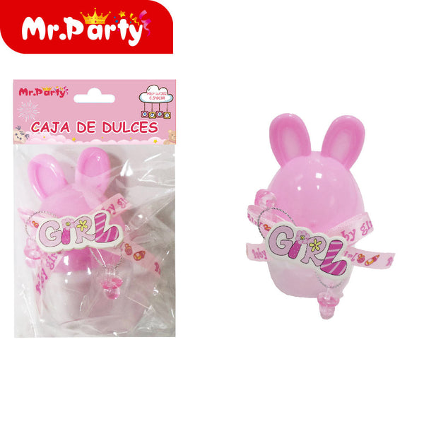 1 paquete de plástico rosa de 65 x 9 cm (12paquetes)