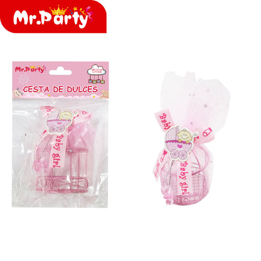 Alambre de hierro rosa de 55 x 13 cm (12paquetes)