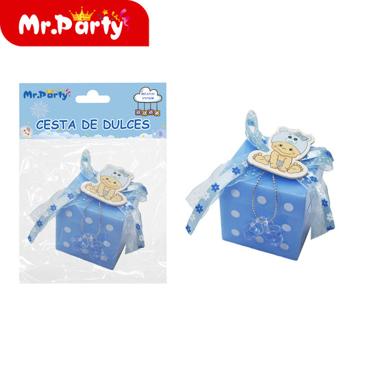 Caja de 5*5*5cm 1 paquete azul (12paquetes)