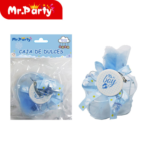 Caja de 7*6*12 cm 1 paquete azul (12paquetes)