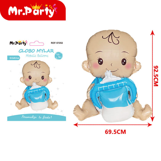 película de aluminio para Biberón de niño 925 x 695 cm (12paquetes)