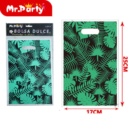 Bolsas para dulces de feliz cumpleaños con asa 17×25 cm (paquete con 10) | Mr. Party V5