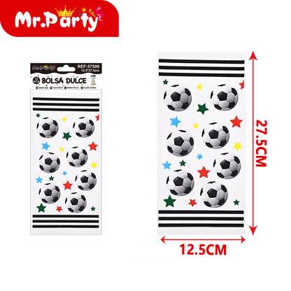 Bolsas para Dulces 12 Pzas 12.5x27.5 cm | Bolsitas de Celofán para Recuerdos y Fiesta 🎁🍬