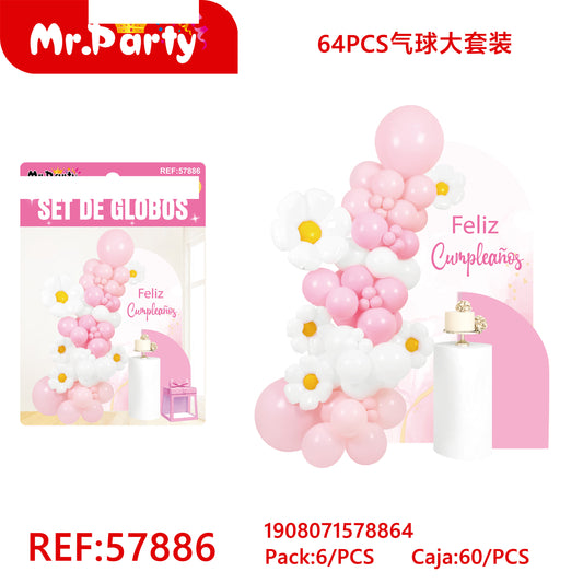 Conjunto grande de globos (12paquetes)