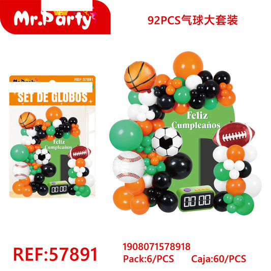 Conjunto grande de globos (12paquetes)