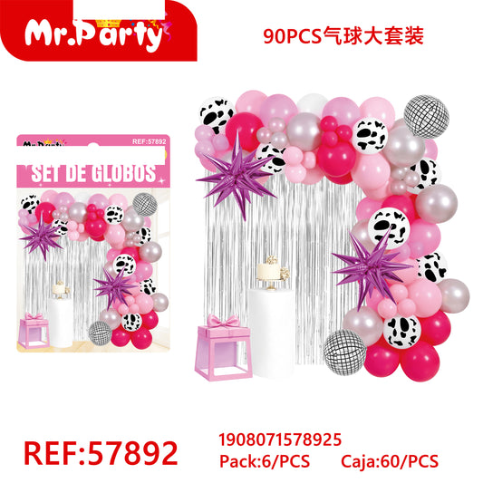 Conjunto grande de globos (12paquetes)