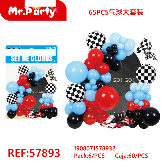 Conjunto grande de globos (12paquetes)