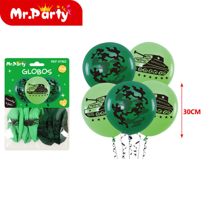🎈 Globos Látex 30 cm Mr. Party con 5 globos – Diseños Infantiles y Feliz Cumpleaños