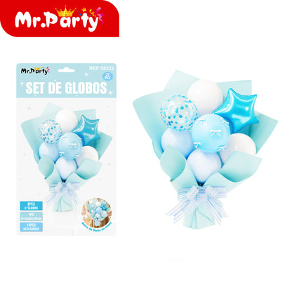 🎈✨ Set de Globos “Feliz Cumpleaños” para Centro de Mesa | Arreglo Listo para Fiesta (Varios Diseños)