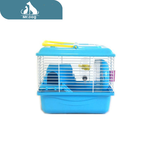 Jaula pequeña para pájaros recubierta de plástico paq. con 20 pzas