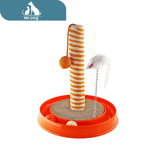 Juguete para mascota de agarre de plataforma giratoria paq. con 6 pzas