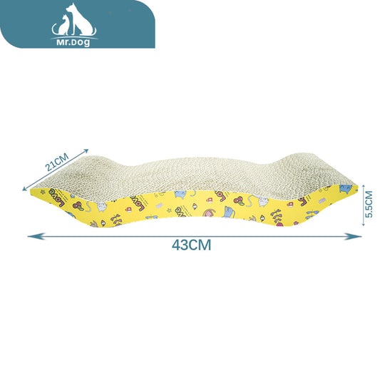 Rascador longue de dibujos animados 43cm ancho 21cm alto 5,5cm0,4 paq. con 12 pzas