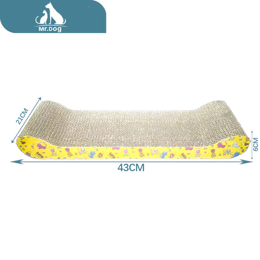 Rascador de hueso pequeño varios colores disponibles largo 43cm ancho 21cm alto 6cm0.5 paq. con 12 pzas