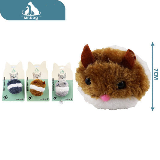 Juguete para gato pequeño movimiento vibratorio paq. con 12 pzas