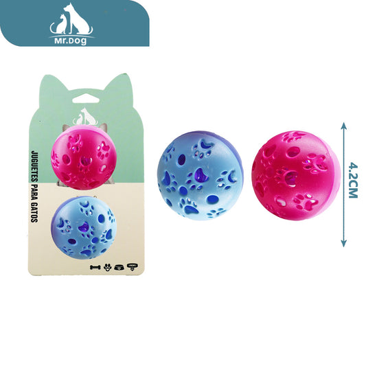Juguete para gato con huellas de patas paq. con 12 pzas